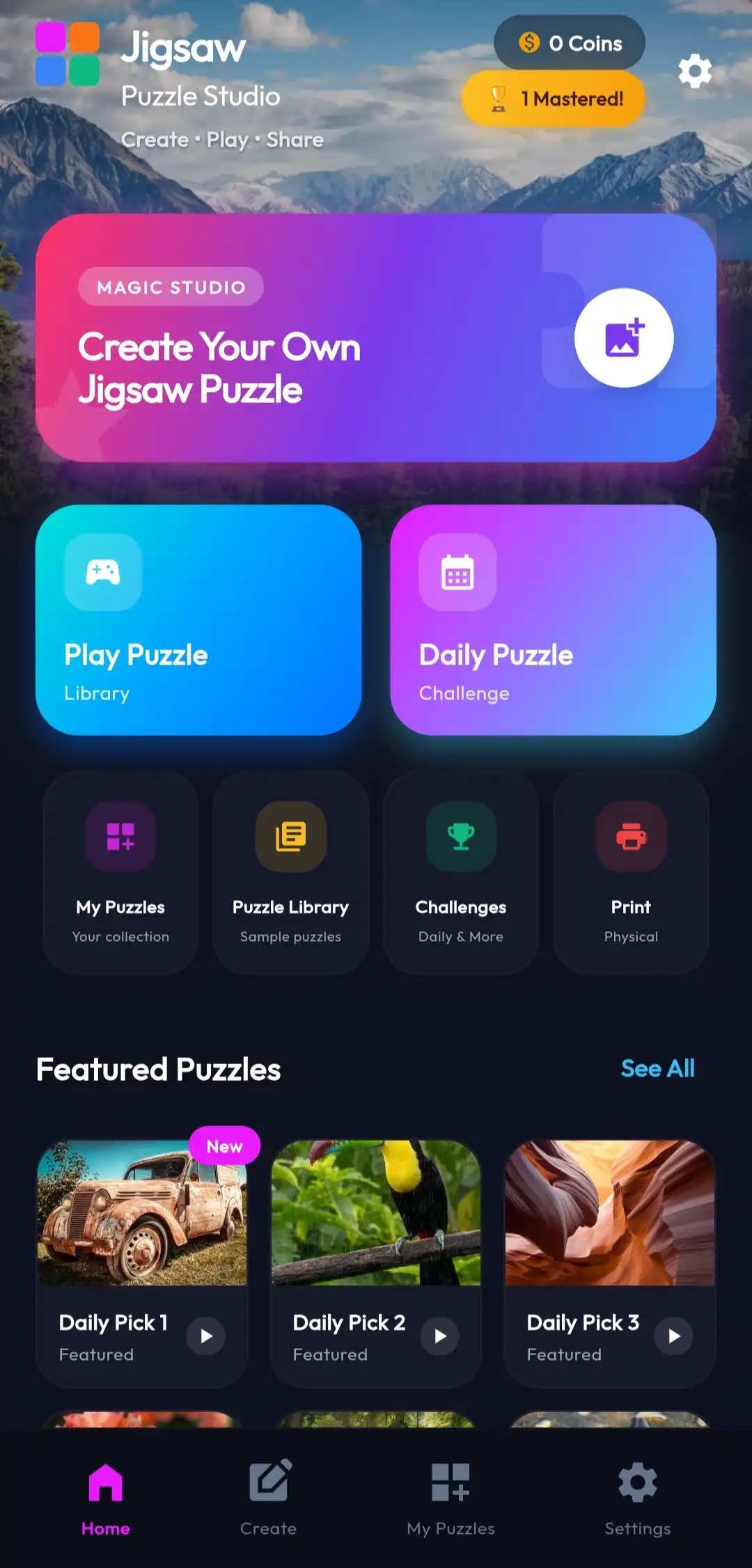 Jigsaw Puzzles Studio Screenshot