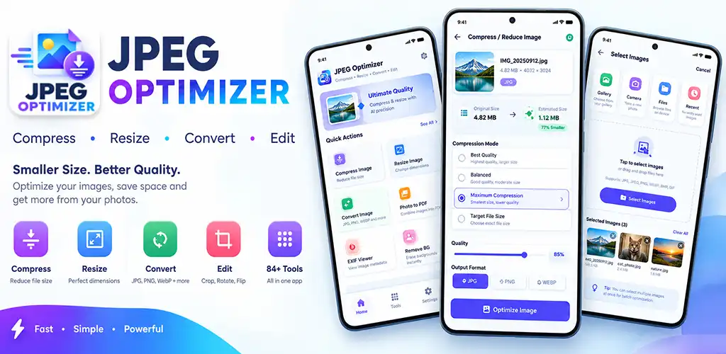 JPEG Optimizer Banner