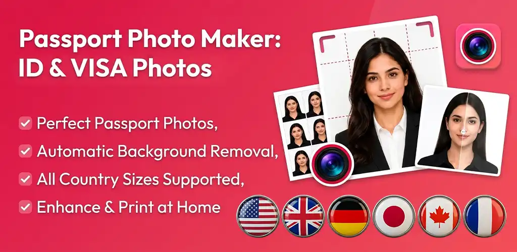 Passport Photo Maker Banner